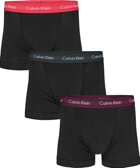 calvin klein trunks 3 pack